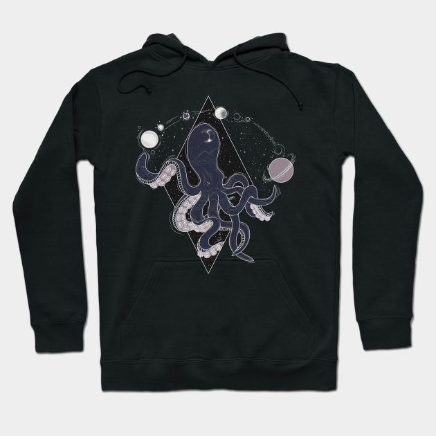 Octopus Galaxy Hoodie by Liking